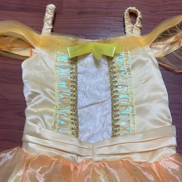 BELLE PRINCESSl Open Shoulder Yellow Mesh Belle Princess Formal Dress … - Picture 5 of 10